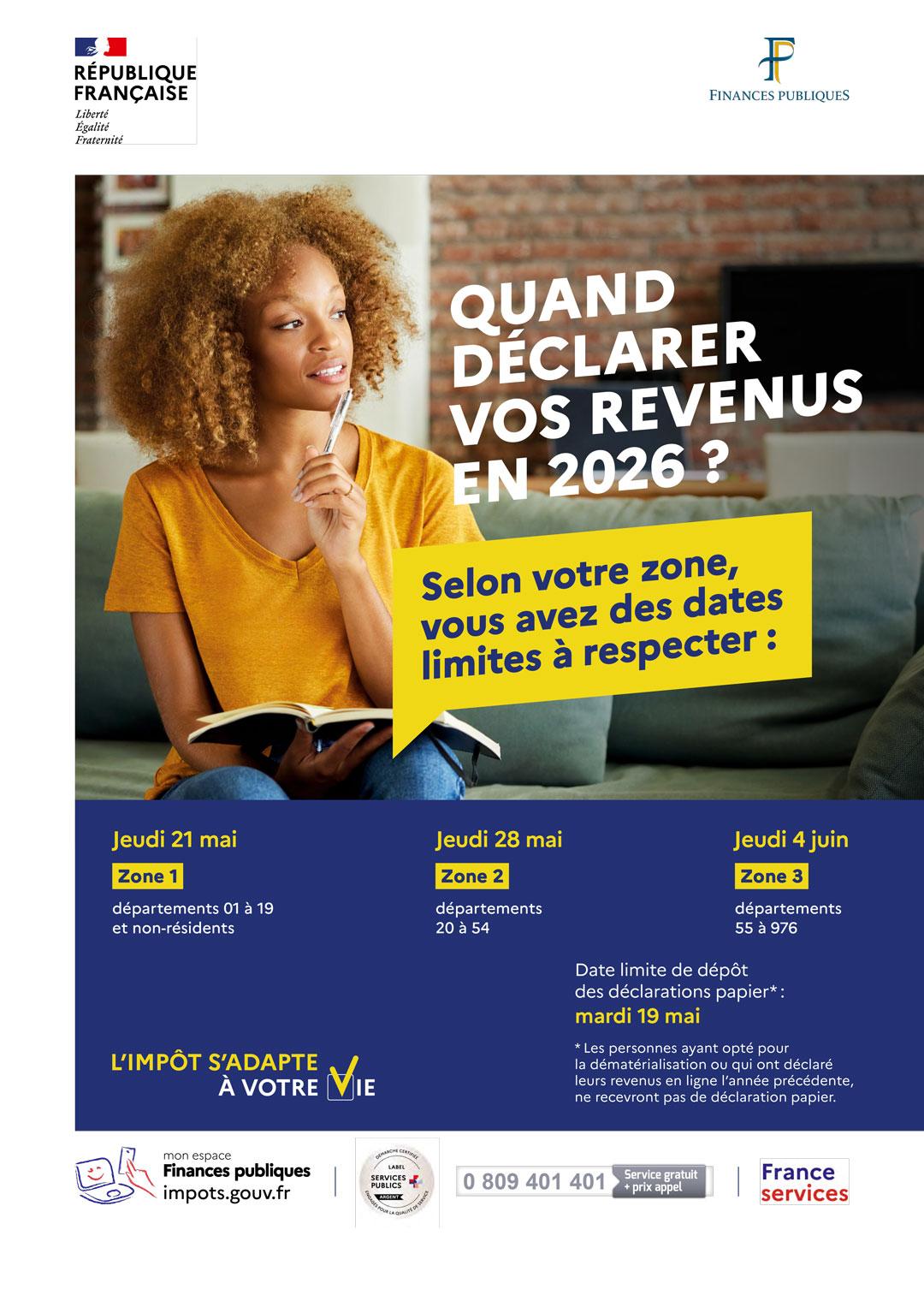 Quand déclarer ses impôts 2026