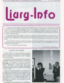 Couverture Livry Info n° 4