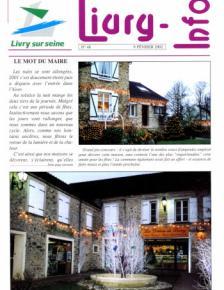 Couverture Livry Info n° 48
