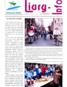 couverture Livry Info n° 54