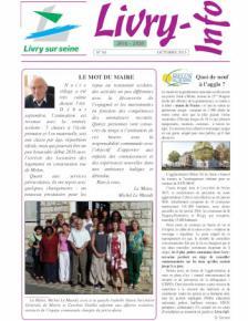 Couverture Livry info n° 84