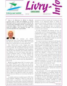 Couverture Livry-info n° 86