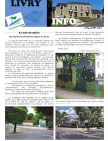 Couverture Livry info n° 89