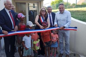 Inauguration extension restaurant scolaire