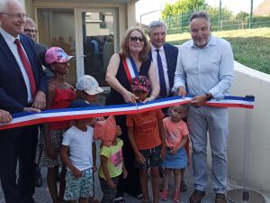 Inauguration extension restaurant scolaire