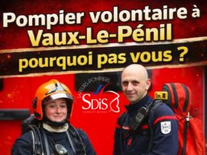 Recrutement SDIS Vaux-le-Penil