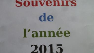 Souvenir de l'année 2015, 01